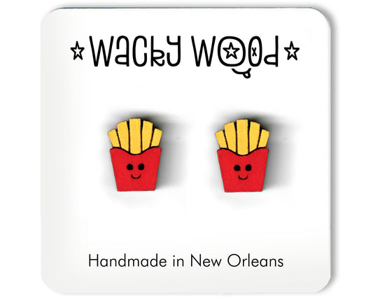 French Fry Stud Earrings