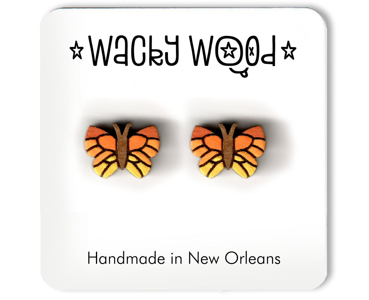 Butterfly Stud Earrings