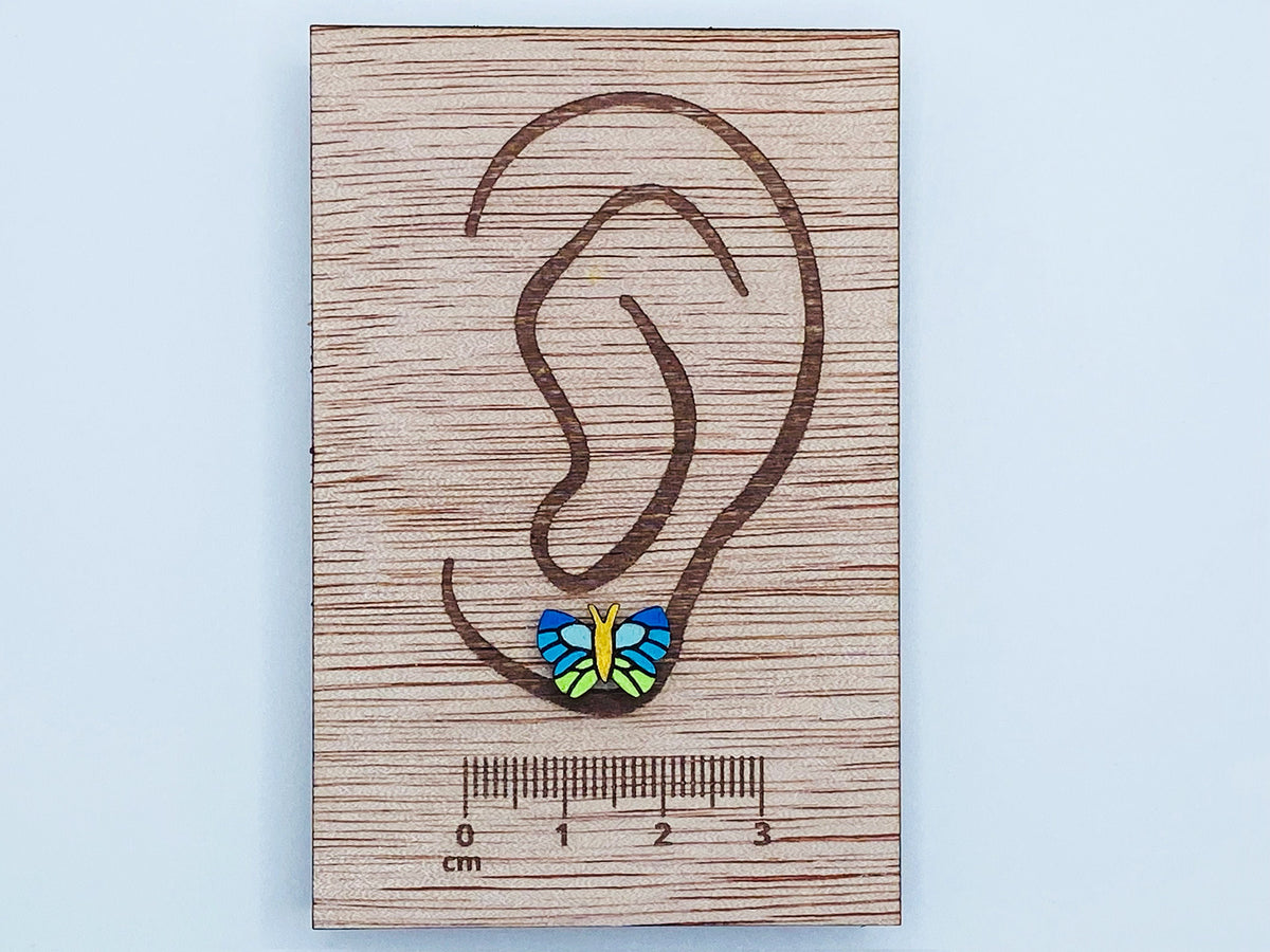 Butterfly Stud Earrings