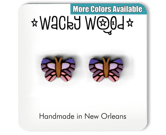 Butterfly Stud Earrings