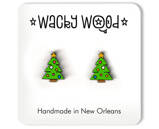 Christmas Tree Earrings